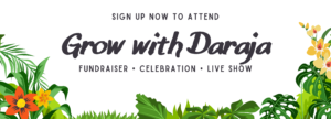 Invitation to Daraja's fundraiser